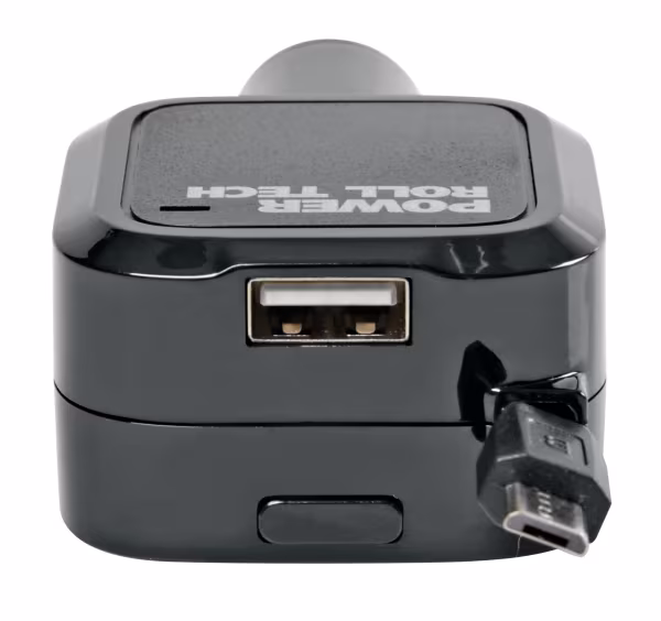 Lampa Caricabatteria Micro Usb con 1 porta Usb - Fast Charge - 3100 mA - 12/24V