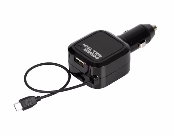 Lampa Caricabatteria Micro Usb con 1 porta Usb - Fast Charge - 3100 mA - 12/24V
