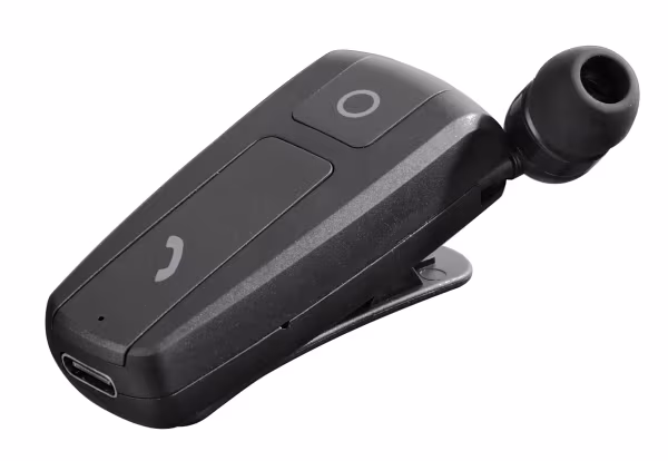 Lampa Clip, auricolare Bluetooth retrattile