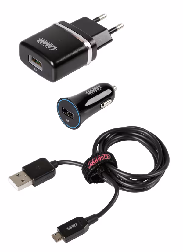 Lampa Kit 3 in 1 Micro Usb - 12/24V + 230V
