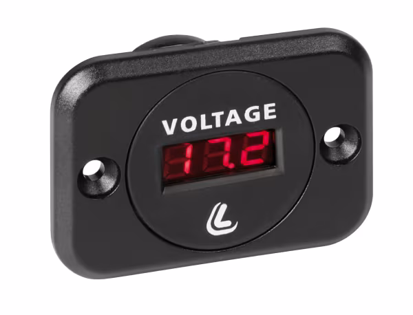 Lampa Ext-9, voltimetro digitale, 6/30V