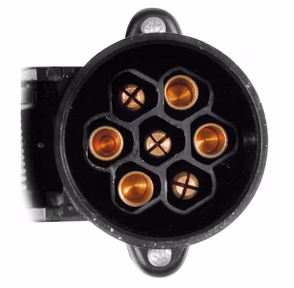 Lampa Adattatore 13<->7 poli con cablaggio da 40 cm
