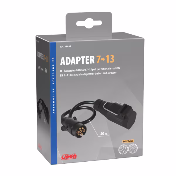 Lampa Adattatore 7<->13 poli con cablaggio da 40 cm