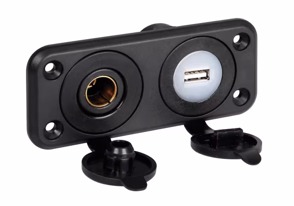 Lampa Twin-Flush, pannello doppio
