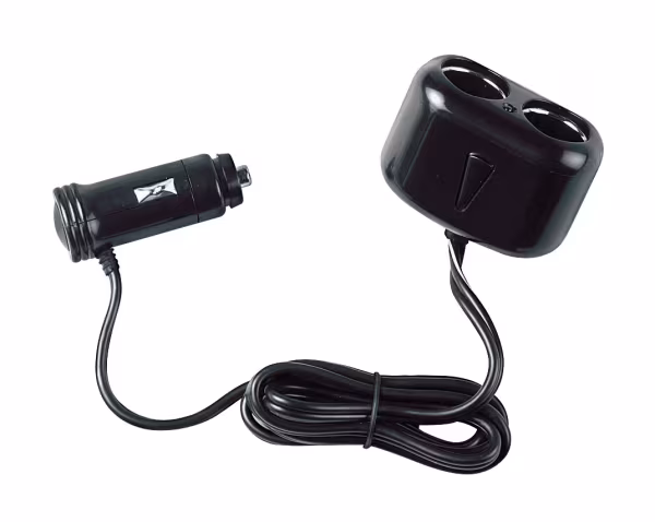 Lampa Presa corrente doppia con prolunga 12/24V