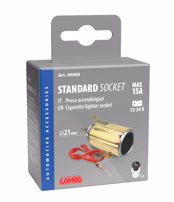 Lampa Presa accendisigari universale 12/24V