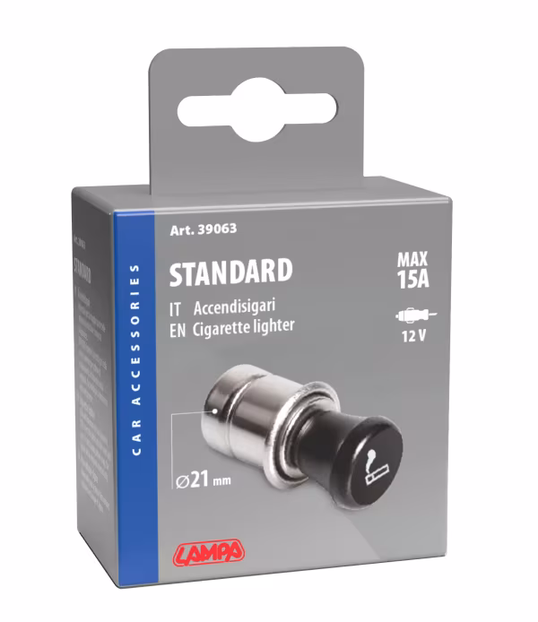 Lampa A2, accendisigari 12V