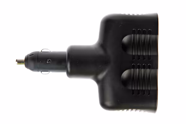 Lampa Duo-4, presa corrente doppia con USB - 12/24V