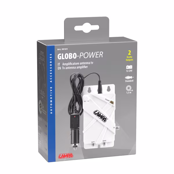 Lampa Amplificatore antenna TV, 12/24V