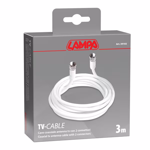 Lampa Cavo coassiale antenna TV - 3 m