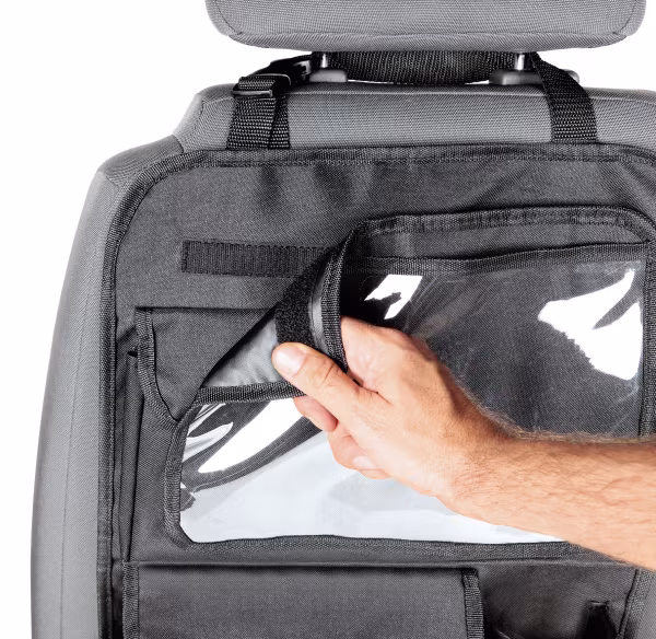 Lampa Organizer con porta tablet per sedili