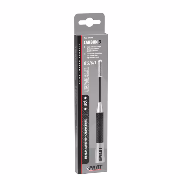 Pilot Carbon-3, stelo antenna - 151 mm