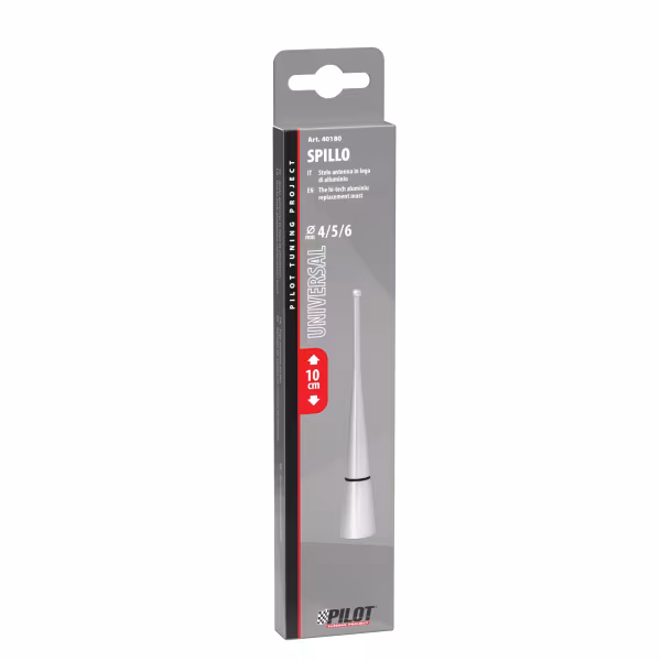 Pilot Spillo, stelo antenna - 10 cm