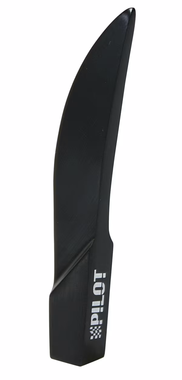 Pilot Air-Cut Short, stelo antenna - 9,5 cm - Nero