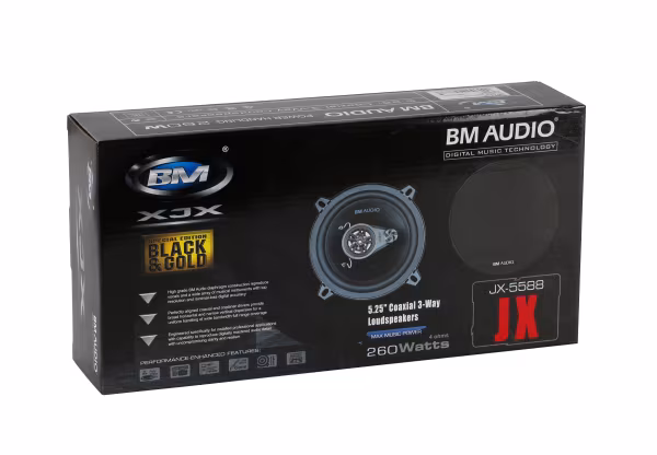 Boschmann JX-5588 - Ø 130 mm - 260W - Altoparlanti - 2 pz