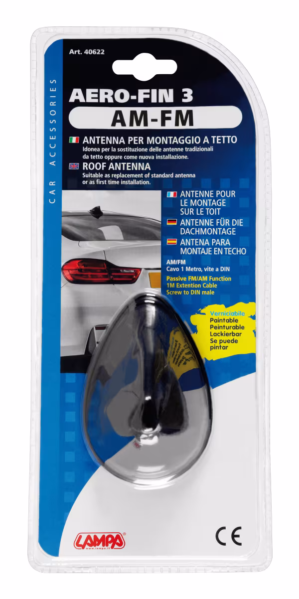 Lampa Aero-Fin 3, antenna AM/FM