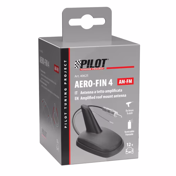Lampa Aero-Fin 4, antenna amplificata AM/FM