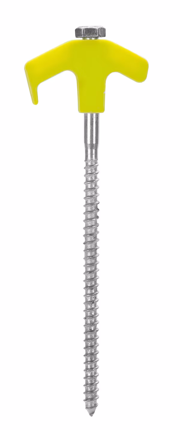 Lampa Picchetti a vite con testa da 13 mm, set 4 pz - 183 x 7,3 mm