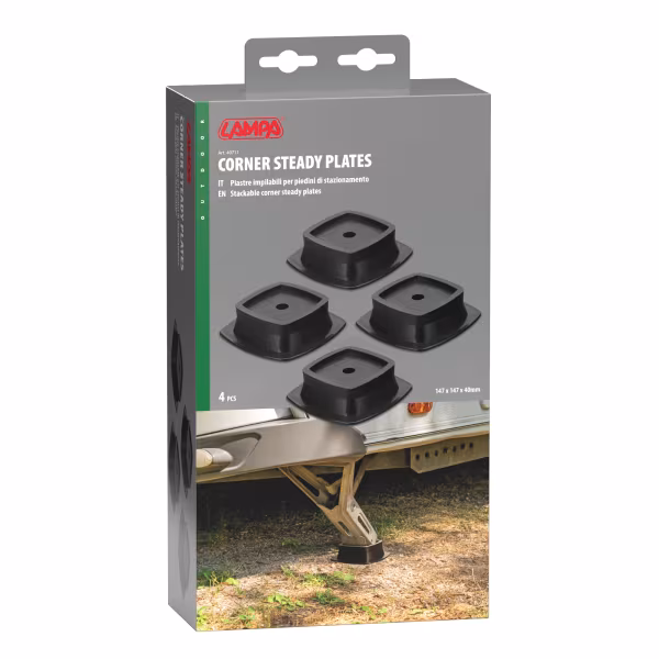 Lampa Piastre impilabili per piedini di stazionamento, set 4 pz