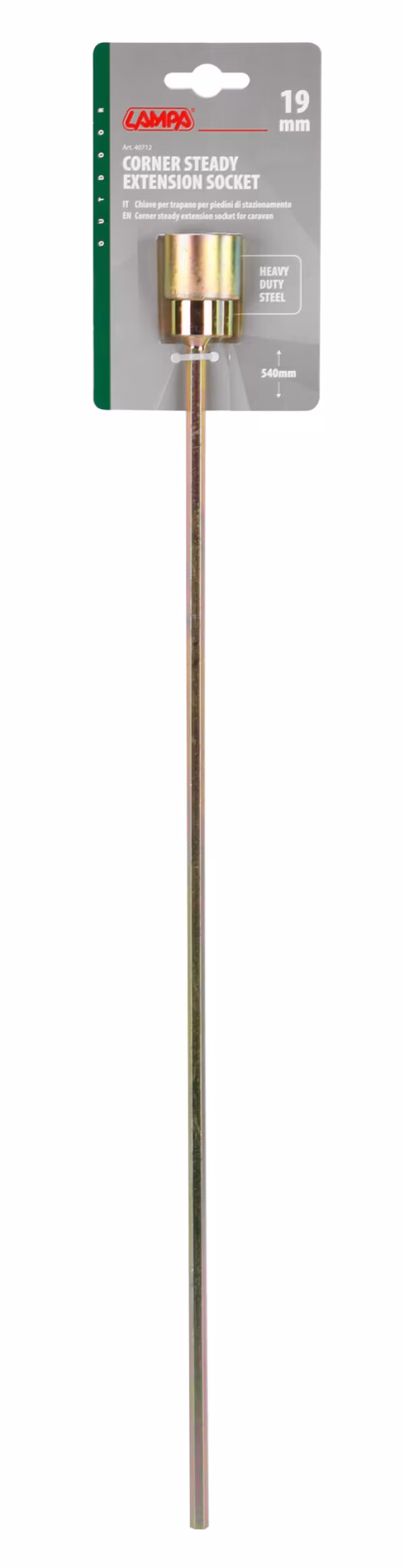 Lampa Chiave a bussola per piedini di stazionamento - 19 mm