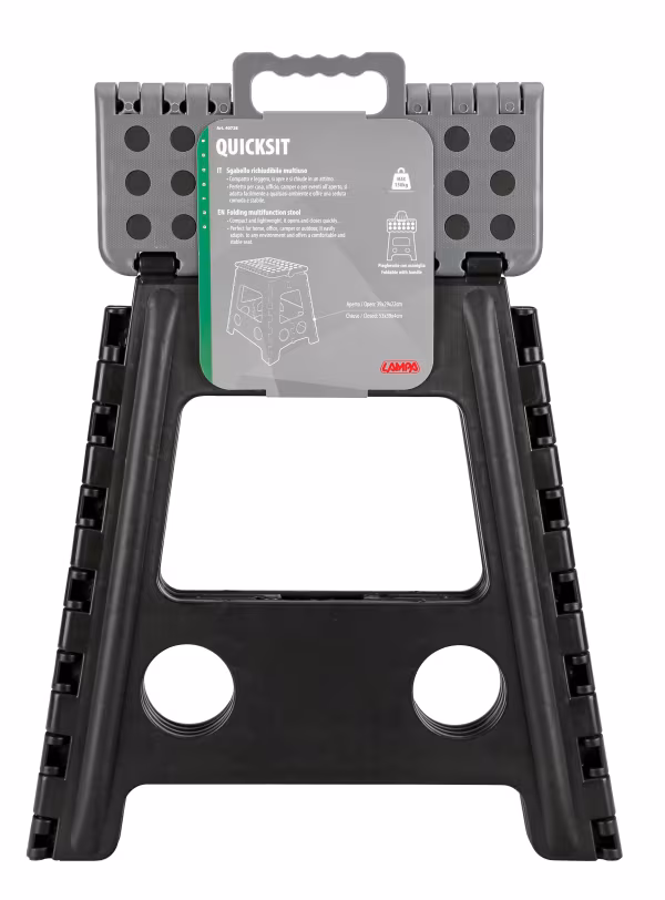 Lampa Quicksit, sgabello richiudibile multiuso