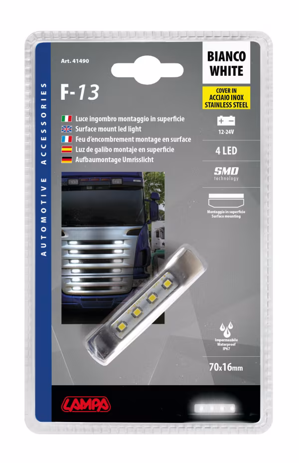 Lampa Luce decorativa - 4 Led - 12/24V