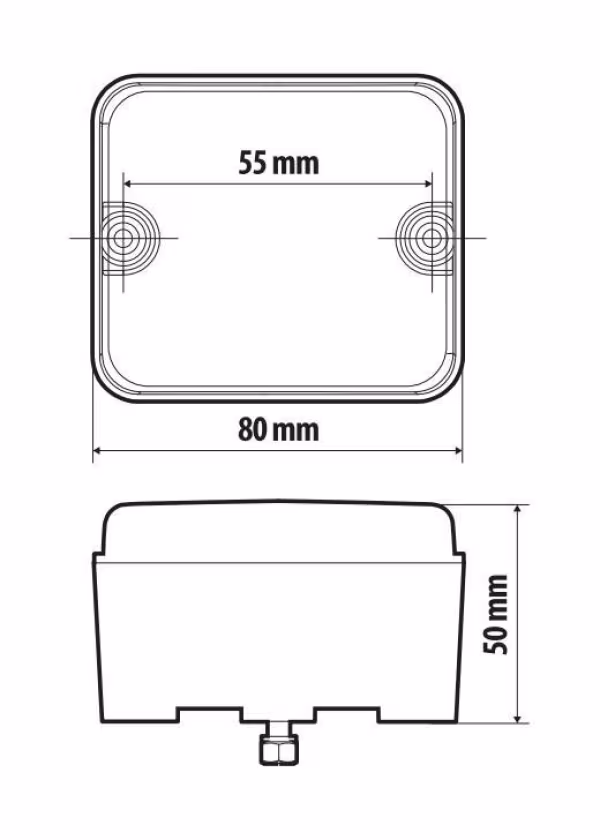 Lampa Faro posteriore ausiliario 12V