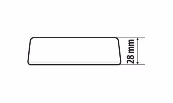Lampa Faro retronebbia a Led, 12/24V