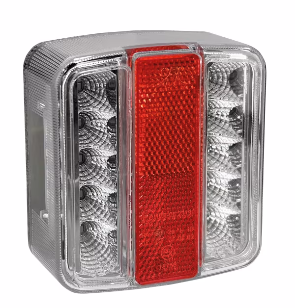 Lampa Full-Led, fanale posteriore a 14 Led, 12/24V