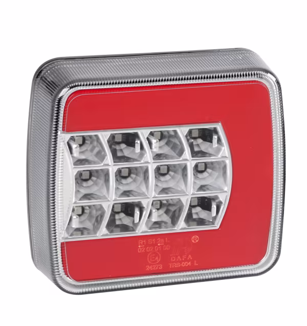 Lampa C-Led Look, fanale posteriore Led 4 funzioni, 12/24V - Sinistro