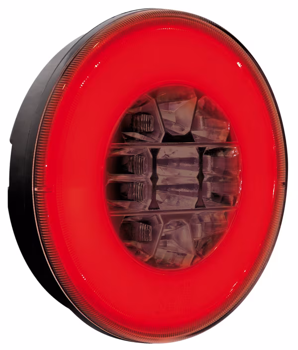 Lampa Rear O-LED, fanale posteriore 3 funzioni a led 12/24V