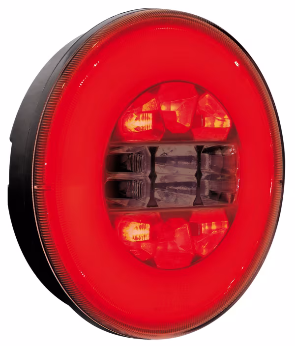 Lampa Rear O-LED, fanale posteriore 3 funzioni a led 12/24V