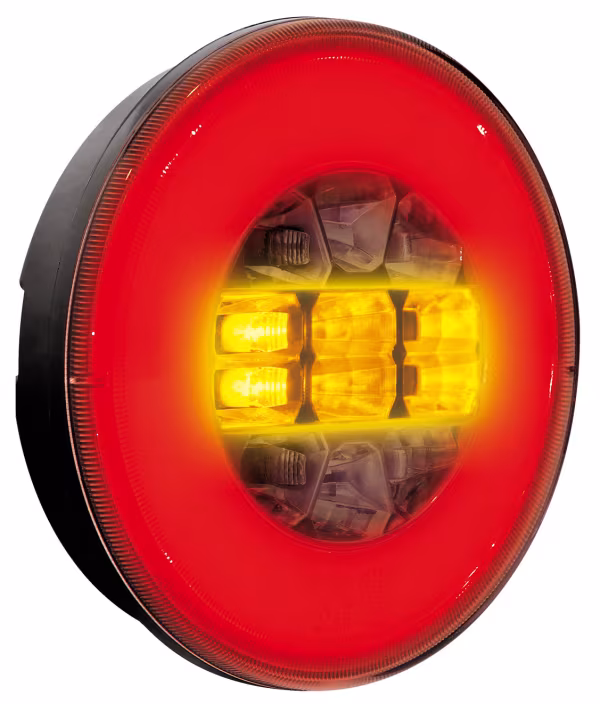 Lampa Rear O-LED, fanale posteriore 3 funzioni a led 12/24V
