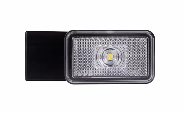 Lampa Luce ingombro con catarifrangente e staffa - 1 Led - 12/24V