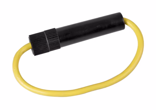 Lampa PF-5, portafusibile in bachelite