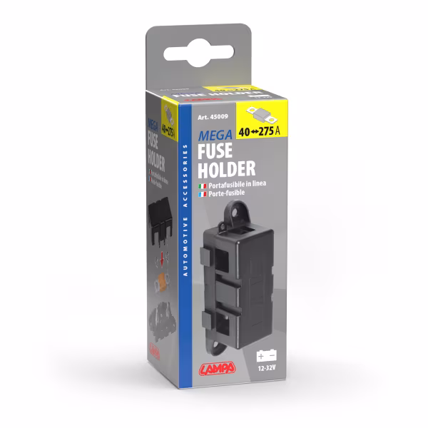 Lampa Porta fusibile tipo ANL con coperchio