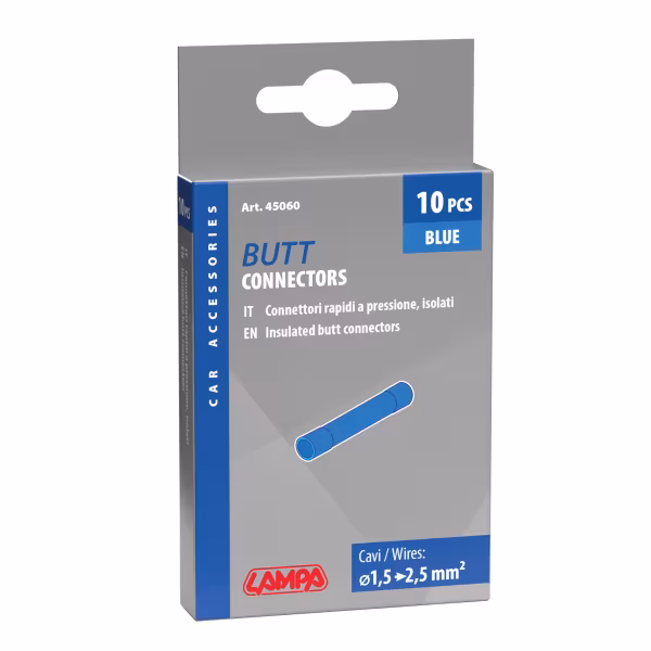 Lampa 10 connettori rapidi a pressione - Blu