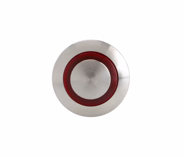 Lampa Interruttore a pulsante con spia a Led, 12/24V