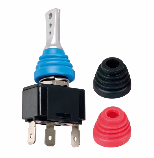 Lampa Interruttore a leva con cuffie intercambiabili - 12/24V - 20A