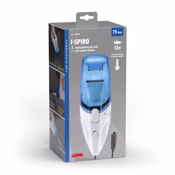 Lampa I-Spiro, aspirapolvere per auto - 12V - 90W
