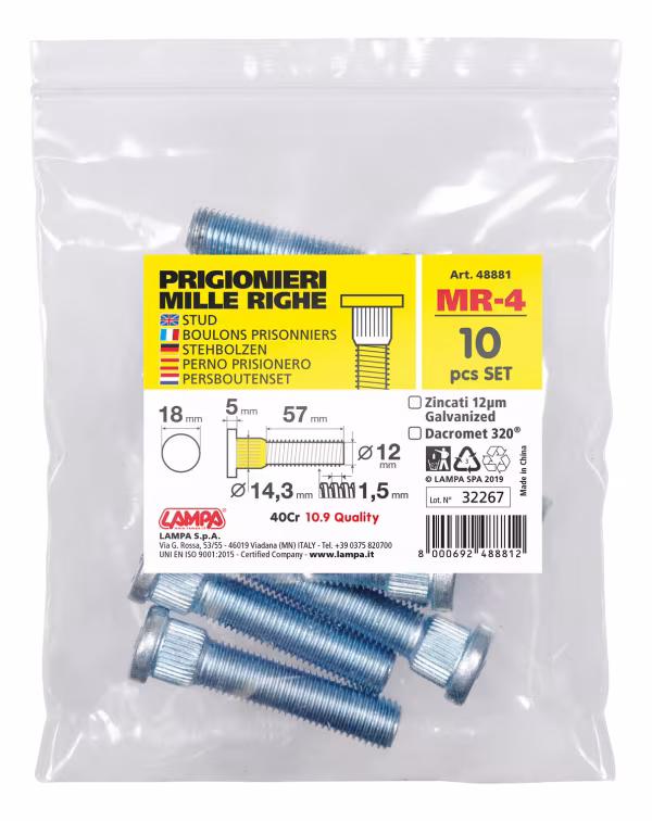 Pilot Set 10 prigionieri mille righe - MR4 - Busta