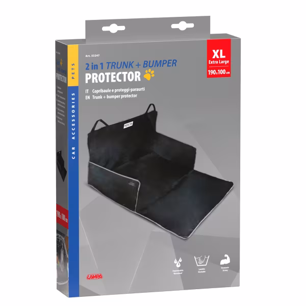 Lampa Protector 2 in 1, protezione universale per baule e paraurti