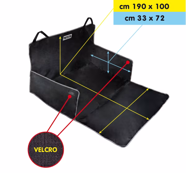Lampa Protector 2 in 1, protezione universale per baule e paraurti