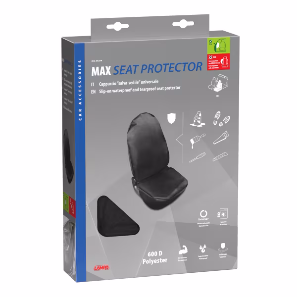 Lampa Max Seat Protector, il salvasedile impermeabile universale
