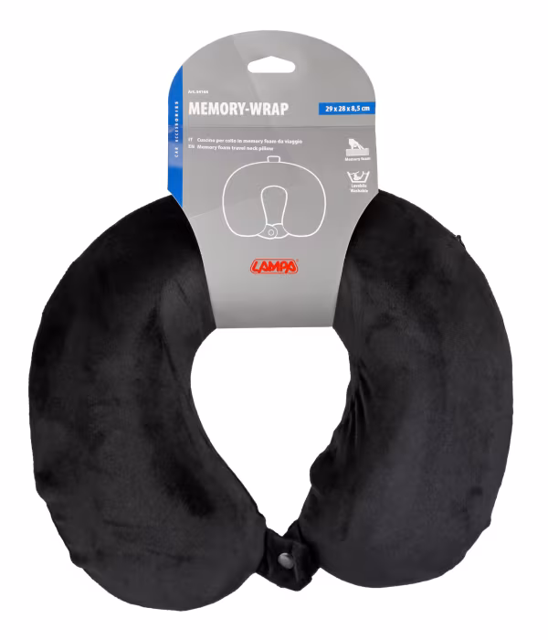 Lampa Memory-Wrap, cuscino per collo in memory foam da viaggio