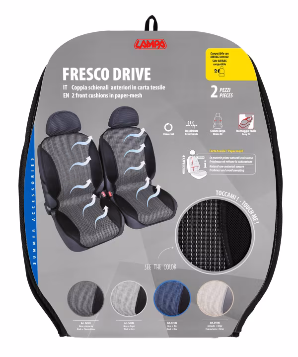 Lampa Fresco Drive, coppia schienali anteriori