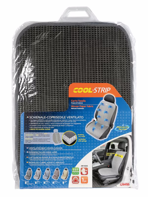 Lampa Cool-Strip, schienale ventilato in carta tessile