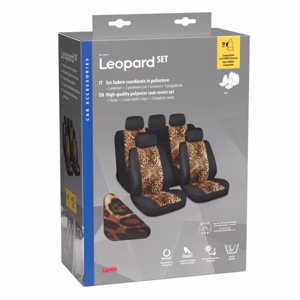 Lampa Leopard, set fodere coordinate
