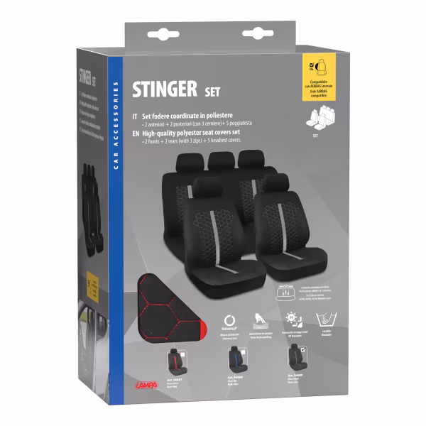 Lampa Stinger, set fodere coordinate