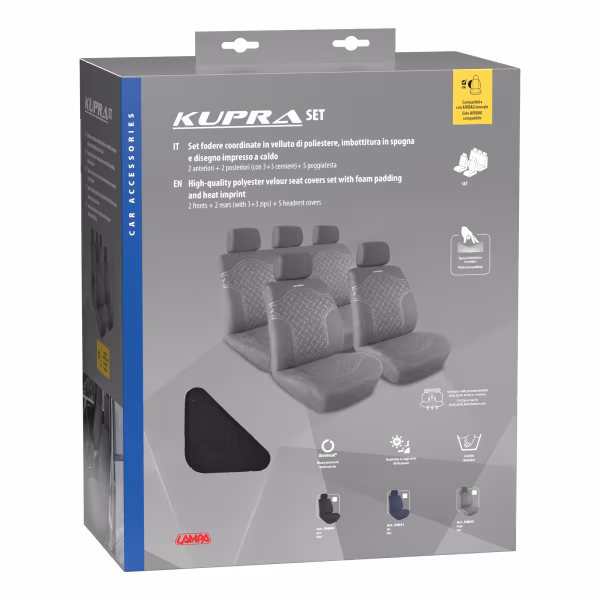 Lampa Kupra, set fodere coordinate
